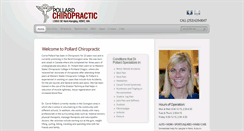 Desktop Screenshot of pollardchiro.com